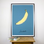 Blue Banana Giclee Print