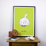 Green Garlic Giclee Print