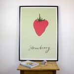 Green Strawberry Giclee Print
